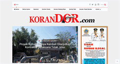 Desktop Screenshot of korandor.com