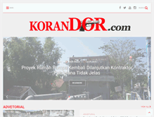 Tablet Screenshot of korandor.com